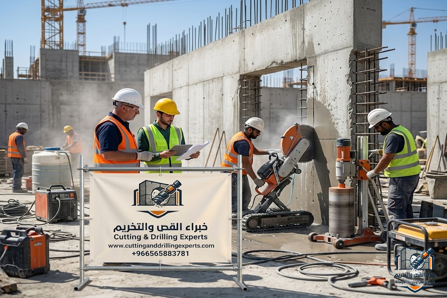    مقاول أعمال خرسانة احترافية بالسعودية | خصم 30% | خبراء القص والتخريم | 0565883781   